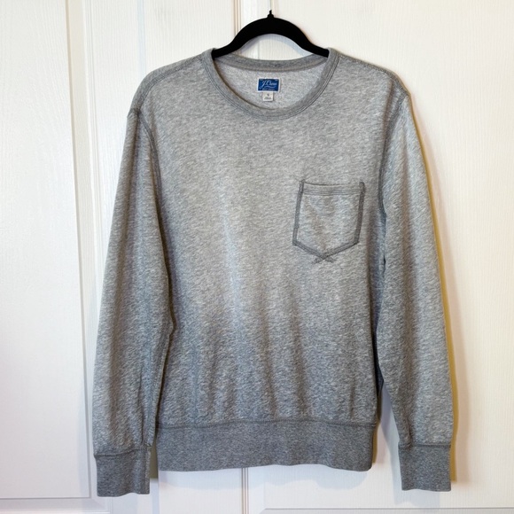 J. Crew Lightweight Sun-Faded French Terry Sweatshirt Men’s Small - Picture 10 of 10
